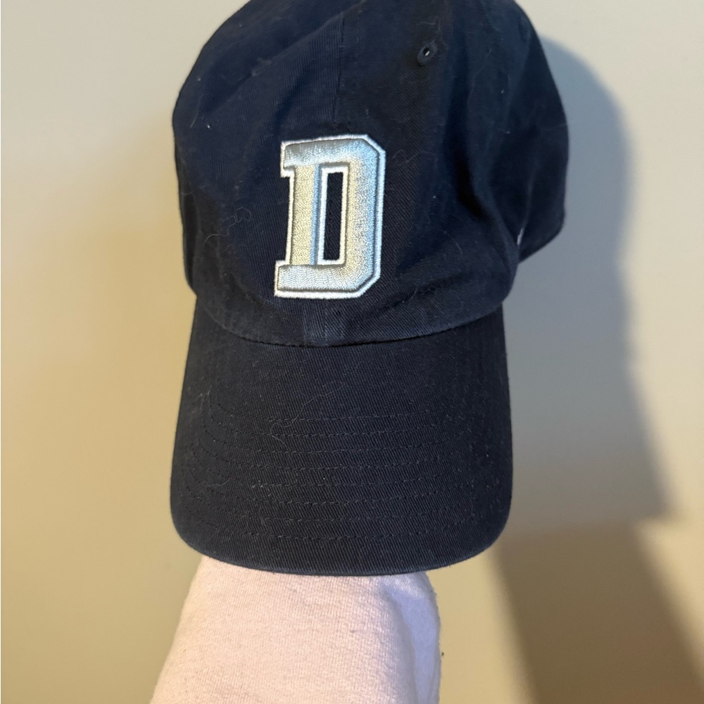 NFL Navy Cap with Embroidered Letter